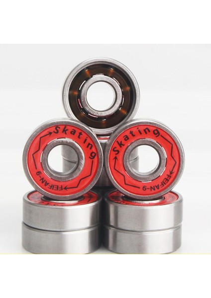 16X Kaykay Rulmanlar Longboard Rulo Inline Rulo Için Yedek Parçalar