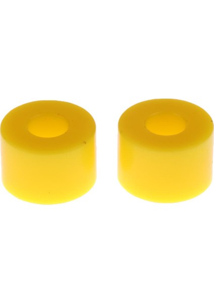 2 Adet Kaykay Longboard Burçlar Set Kamyon Kiti 90A Açık Spor Sarı Için