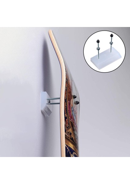 Kaykay Duvar Askısı Duvar Montaj Yatak Odası Kaykay Kayaklar Için Yüzer modelleri