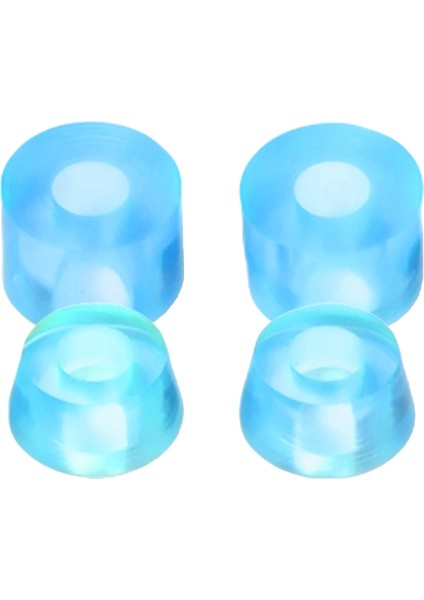 4x 92A Üst Alt Kaykay Kamyon Burç Longboard Rebuild Kit Donanım Temizle Mavi