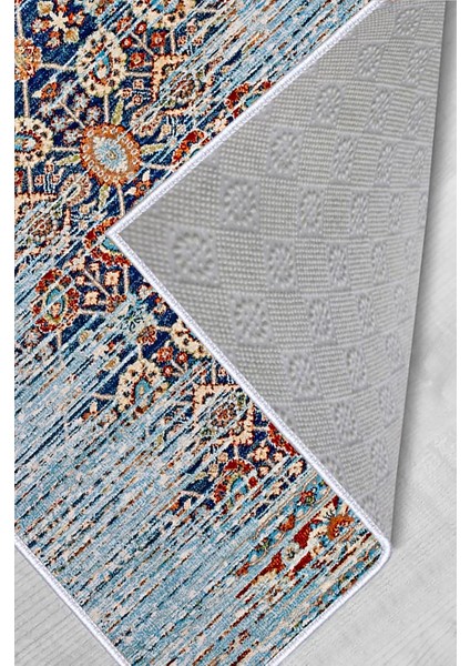 Dijital Baskı Yıkanabilir Kaymaz Taban Salon Halısı RVG1684 modelleri