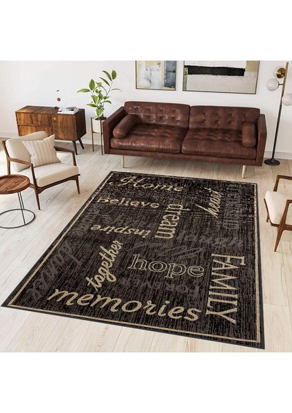 Dijital Baskı Yıkanabilir Kaymaz Taban Salon Halısı RVG1729