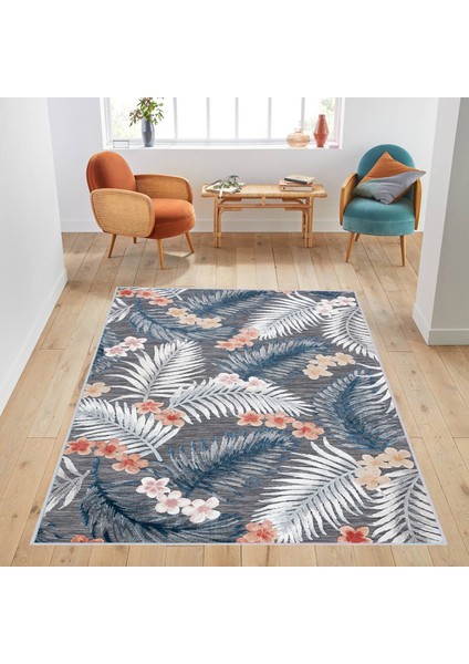 Dijital Baskı Yıkanabilir Kaymaz Taban Salon Halısı RVG1768
