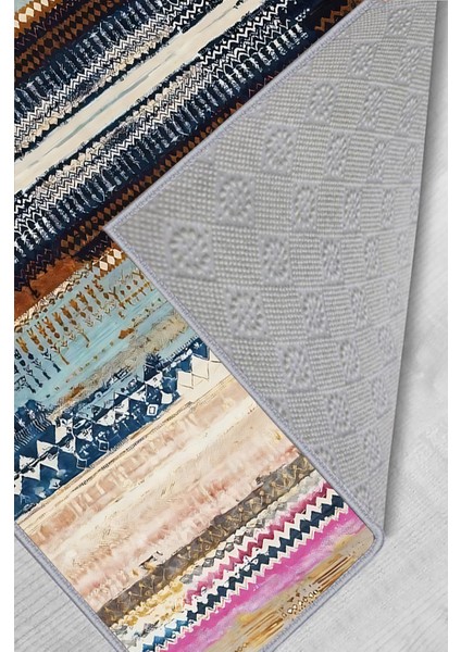 Dijital Baskı Yıkanabilir Kaymaz Taban Salon Halısı RVG1776 modelleri