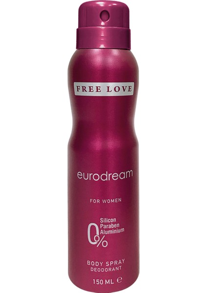 Eurodream Kadın Deodorant 150 ml