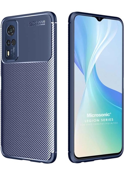 Vivo Y51 Kılıf Legion Series Lacivert
