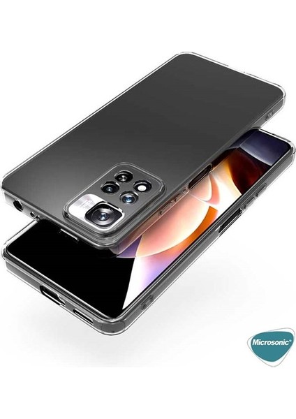 Xiaomi Redmi Note 11 Pro Plus Kılıf Transparent Soft Şeffaf