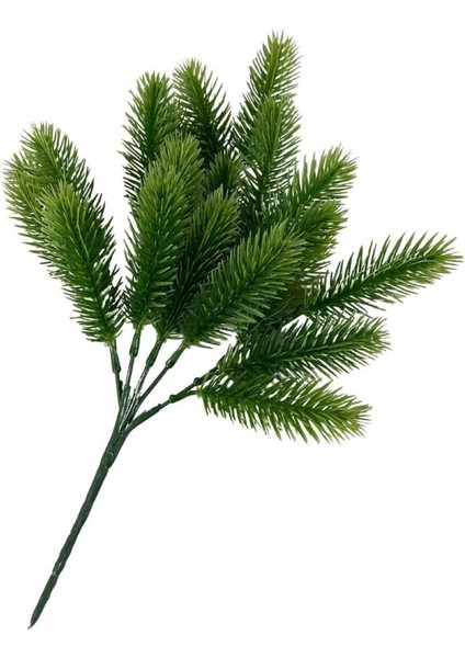 Yapay Çiçek Ponpon Çam Garnitür Aradal Dekoratif Yapay Bitki 30CM