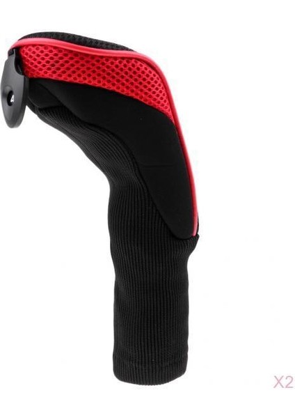 2x Evrensel Golf Kulübü Başkanı Hibrit Ut Atıcı Headcover Kapakları Kapakları Kapak (Yurt Dışından)