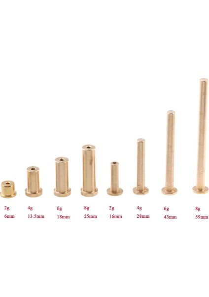 2x Lots 8 Premium Pirinç Golf Mili Ucu Plug 0.335 / 0.355 / 0.370 Salıncak Ağırlığı (Yurt Dışından) fiyatları