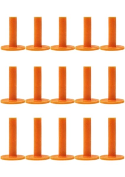 15X Kırılmaz Golf Tee Tutucu Aralığı Mat Yumuşak Tees Eğitim Yardımları Divot (Yurt Dışından)