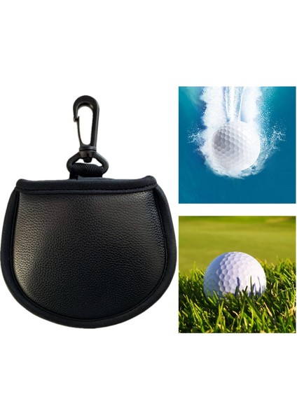 2 Adet Taşınabilir Su Geçirmez Golf Topu Temizleyici Coffets Cepler Çanta Temizleme (Yurt Dışından) modelleri