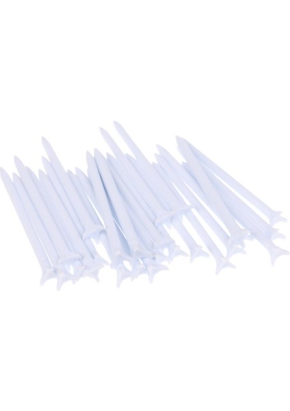 2x 25 Parça Set Dayanıklı 82MM Plastik Golf Tees Golf Araçları Aksesuarları Beyaz (Yurt Dışından) fırsatları