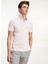 Polo Yaka Regular Fit Düz Pembe Erkek T-Shirt - MW0MW17770TOG 1