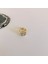 Zirkon Taşlı Gold Çiçekli Halka Piercing- Çap 6 mm 1