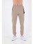 SlimFit Erkek Ribana Paça Açık Vizon Pantolon 19428 1