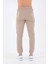 SlimFit Erkek Ribana Paça Açık Vizon Pantolon 19428 5