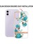 Çiçekler ve Bitkiler Tpu Telefon Kılıfı iphone 11 Mavi Gül 2