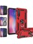 Samsung Galaxy A50 Kılıf Yüzüklü Çift Katlı Kapak Kılıf +Nano Cam 1