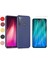 Xiaomi Redmi Note 8 Kılıf Premier Mat Silikon Kamera Koruma + Cam 1