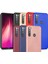 Xiaomi Redmi Note 8 Kılıf Premier Mat Silikon Kamera Koruma + Cam 2