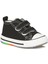 Pino Kız / Erkek Çocuk Işıklı Siyah Beyaz Sneaker Bebe Patik Spor Ayakkabı 925.P20Y.150 1