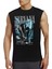 Genç Kurt Siyah Kesik Kol | Kolsuz Erkek T-Shirt | Atlet 1