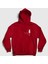 Unisex Kırmızı Cat On The Wall Kedi Kapüşonlu Sweatshirt 1