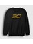 Unisex Siyah Logo Stephen Curry Basketbol Sweatshirt 1