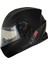 Icon Çene Açılır Mat Siyah Kask 1