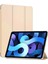 Samsung Galaxy Tab S4 10.5 SM T830 T835 T837 Kılıf PU Deri Smart Case Gold 1