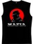 Mafya Silüet Siyah Kesik Kol | Kolsuz Erkek T-Shirt | Atlet 2