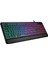 KB-2025 Rtm Rainbow Aydınlatmalı Backlight Membrane Gaming Oyuncu Klavye Profesyonel Klavye 1