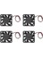 Prettyia 12 V 2pin 40MM Mini 4 cm Fan Sessiz Bilgisayar Soğutucu Soğutma Fanı Pc (Yurt Dışından) 3
