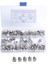 100 Paket Lot -M6 * 16 Raf Montaj Kafes Somun ve Vida W / Washer -Square Klips Sunucusu (Yurt Dışından) 2