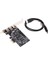 Pcı-E Firewire Ieee 1394 3 Port Denetleyici Masaüstü Bilgisayar Için Bağlantı Noktası Adaptörü (Yurt Dışından) 1