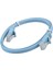 Kedi 6 Ethernet Kablosu, Düz Internet Ağı Tel Cat6 Ethernet Yama Kurşun Bilgisayar Kablosu Snagless RJ45 Konnektörleri Ile - Mavi, 0.5m 0.5m Mavi (Yurt Dışından) 2