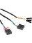 Bilgisayar Masaüstü Pc Anahtarı Ev Sıfırlama Düğmesi Ile 2 USB Bağlantı Noktası ve Ses 3.5mm (Yurt Dışından) 4