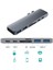 7 In 1 Usb-C Tipi C Tipi Hd Çıkış 4K Hdmı USB 3.0 Macbook Pro Için Adaptör Hub (Yurt Dışından) 4