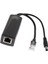 Ethernet Splitter 48V Üzerinden Poe, 12V Desteği 802.3 Af / Power Black (Yurt Dışından) 1