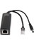 Ethernet Splitter 48V Üzerinden Poe, 12V Desteği 802.3 Af / Power Black (Yurt Dışından) 2
