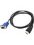 3ft Hdmı VGA 15PIN Monitör Ekran Adaptörü Kablosu Erkek Altın Kaplama Hd Hdtv (Yurt Dışından) 4