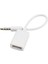 2x 3.5mm Erkek Ses Aux USB 2.0 Tipi Bir Kadın Otg Dönüştürücü Kablosu (Yurt Dışından) 2