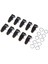 10X 4pin 1/4 '' 6.35MM / 6.5mm Kadın Soket Mono Ses Jack Bağlayıcı (Yurt Dışından) 4