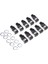 10X 4pin 1/4 '' 6.35MM / 6.5mm Kadın Soket Mono Ses Jack Bağlayıcı (Yurt Dışından) 5