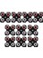 10 Adet Pcb Dağı Av Konsantrik Çıkış 4 Rca Kadın Soket Konnektör Kurulu (Yurt Dışından) 1