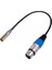 3x Mini Xlr Erkek Mikrofonlar & Mikserler Için 3-Pin Xlr Kadın Ses Kablosu 0.3m (Yurt Dışından) 1