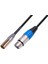 3x Mini Xlr Erkek Mikrofonlar & Mikserler Için 3-Pin Xlr Kadın Ses Kablosu 0.3m (Yurt Dışından) 5