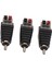 3 Adet Fono Rca Erkek Av Vida Terminali Video Av Adaptörü (Yurt Dışından) 5