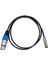 Mini Xlr Erkek Xlr Kadın Adaptörü Kablo Uzatma Kablosu Değiştirme 1m (Yurt Dışından) 1